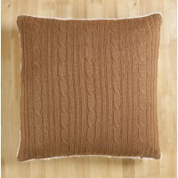 Brielle Cozy Cable Knit Throw Pillow BRLL1225